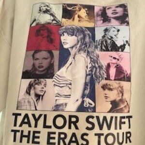 Taylor Swift Eras Tour Hoodie (not from her official merchandise)